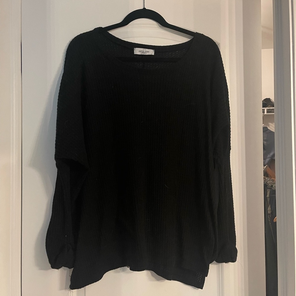 Carly Jean black sweater